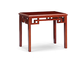 核桃色長(zhǎng)方茶幾